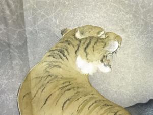 アンティーク　虎模様男物長襦袢